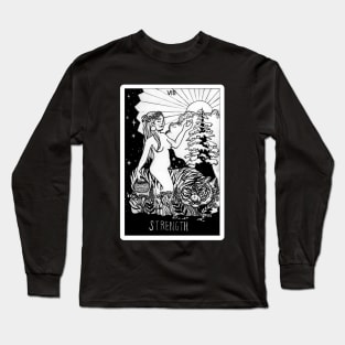 The Strength card Long Sleeve T-Shirt